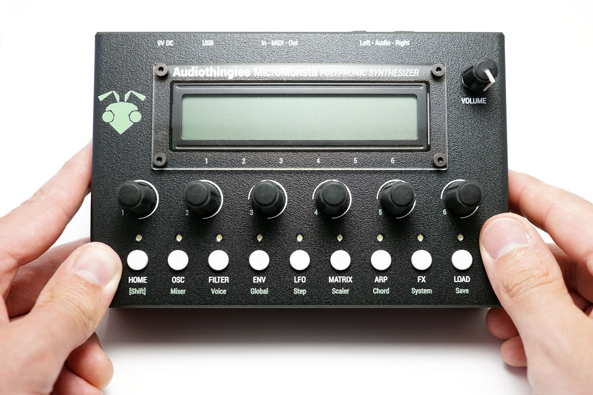 睡眠時間Audiothingies MicroMonsta シンセサイザー 鍵盤楽器